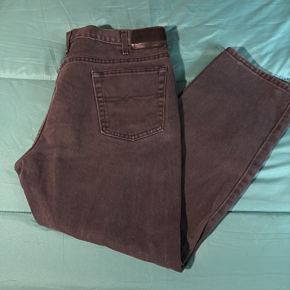 Faded Glory black denim jeans.